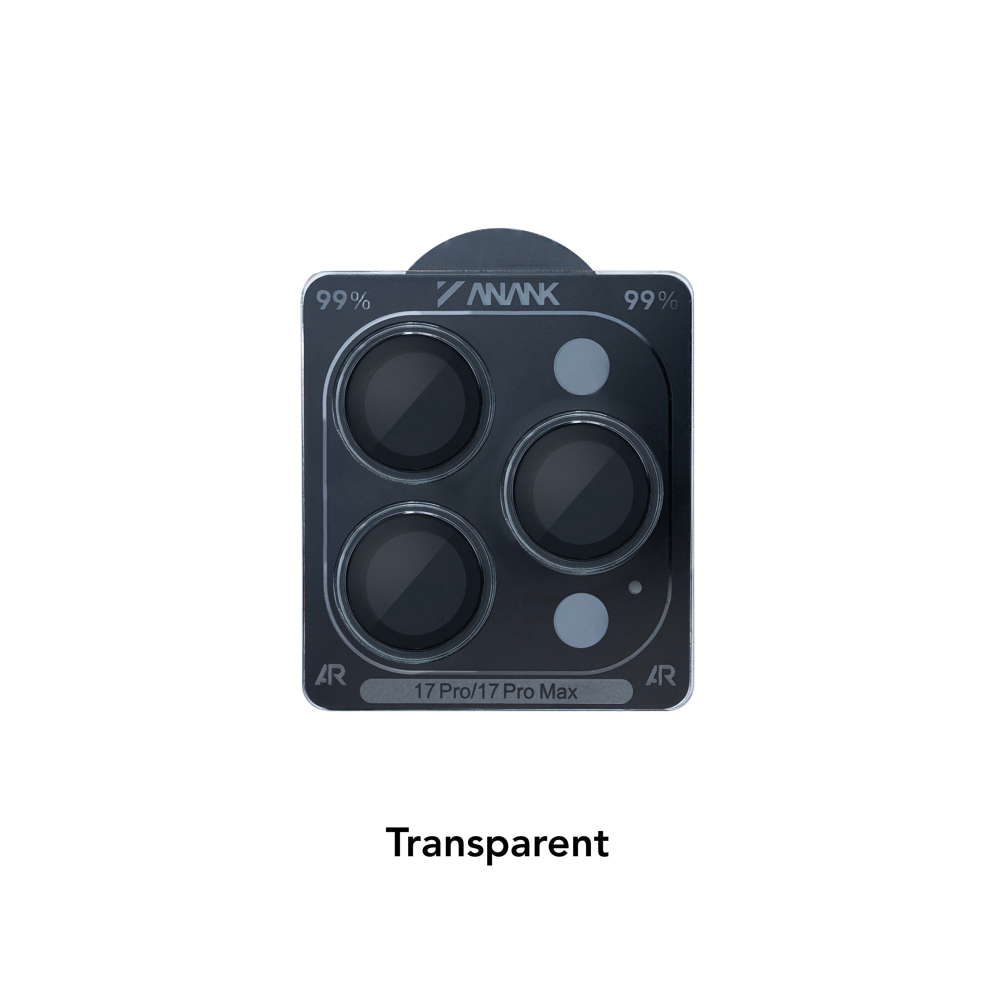 Anank 10X Reinforced 99% AR Lens Guard for iPhone 17 Pro / 17 Pro Max | Transparent Anank 10X Reinforced 99% AR Lens Guard for iPhone 17 Pro / 17 Pro Max | Transparent